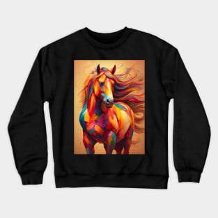 Kaleidoscope Horse Crewneck Sweatshirt